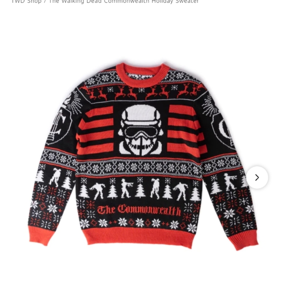 The Walking Dead Other - The Walking Dead Commonwealth Holiday Sweater